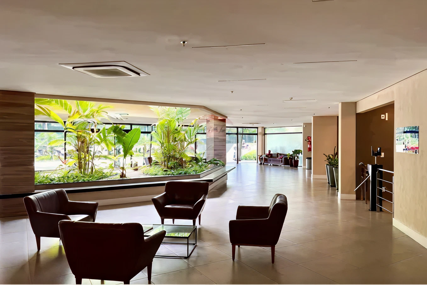 Área interna do escritório